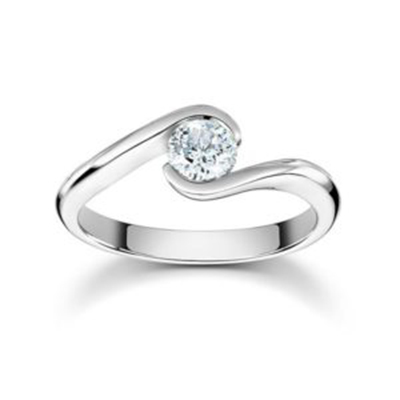1 carat lab diamond ring