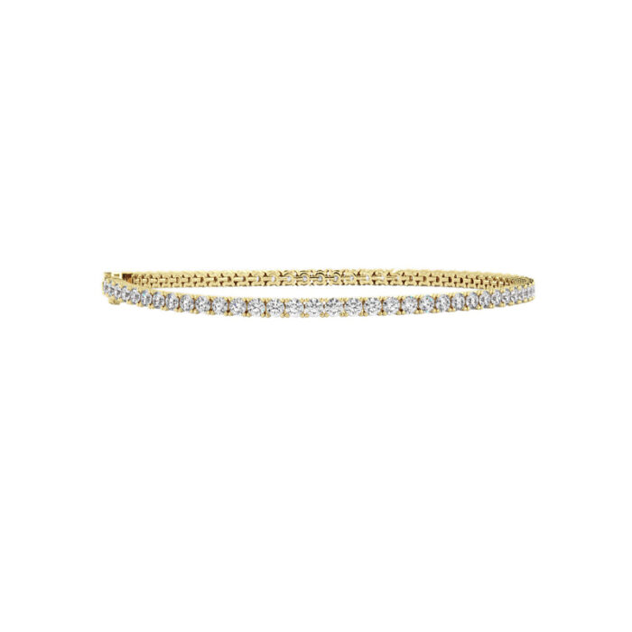 1 carat round lab diamond tennis bracelet dubai