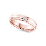 Men's Solitaire lab Diamond Wedding Ring dubai